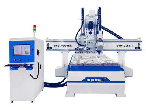 4x8 Linear自動換刀數控木工雕刻機出售
