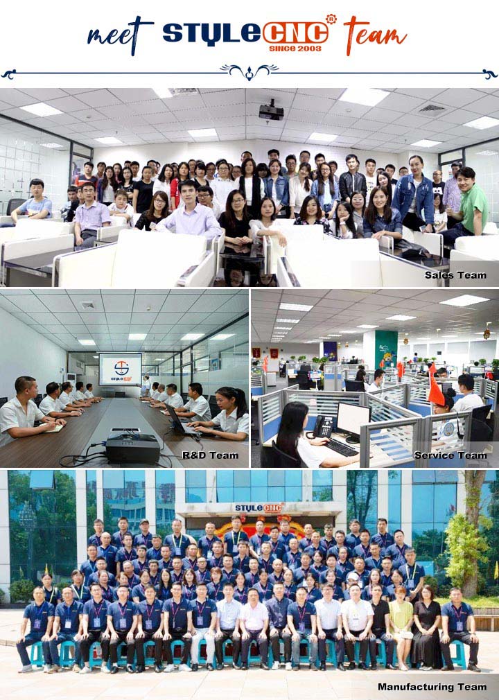STYLECNC團(tuán)隊(duì)合作