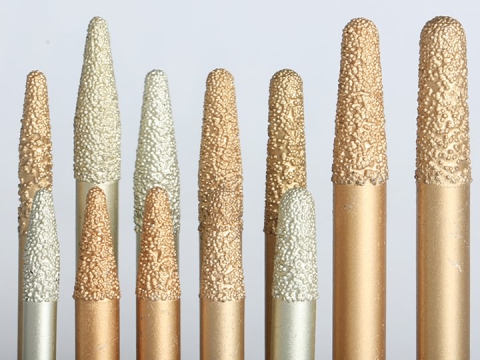 錐形鉆石3D大理石、花崗巖深浮雕鉆頭