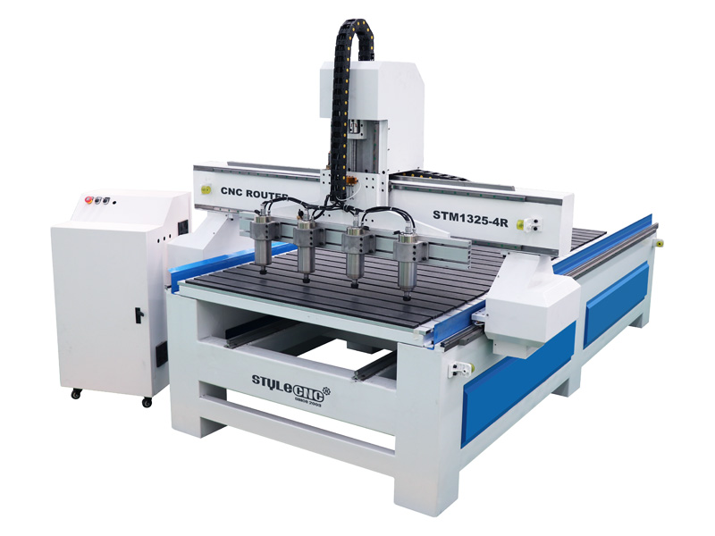 STM1325-4R 4x8 帶4個旋轉軸的多主軸數控銑床