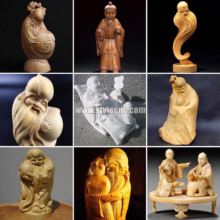 四軸數(shù)控雕刻機 1325 用于3D雕刻項目