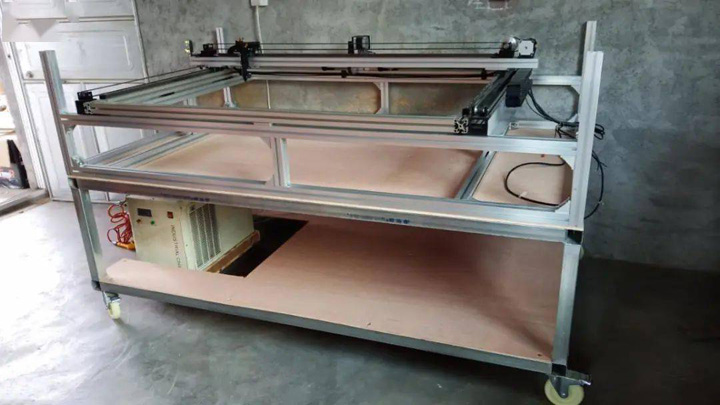 組裝 XY 軸及機(jī)架 組裝 XY 軸及機(jī)架