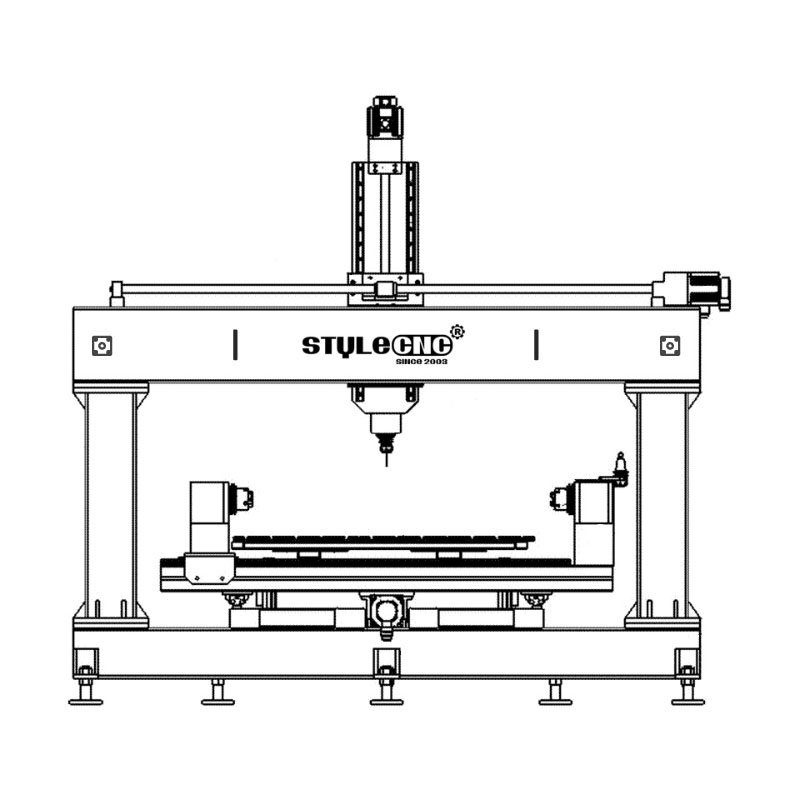 四軸數(shù)控雕刻機(jī)